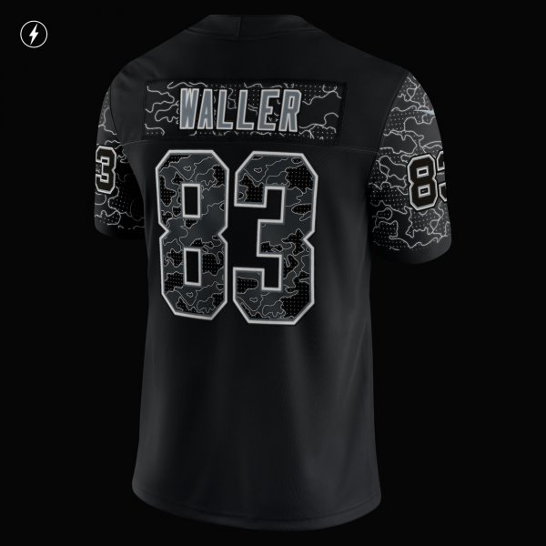 Men's Las Vegas Raiders Darren Waller Nike Black RFLCTV Limited Jersey