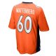 Men's Denver Broncos Luke Wattenberg Nike Orange Game Player Jersey