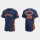 Justin Verlander Houston Astros 2021 World Series MLB Flexbase Jersey - Navy