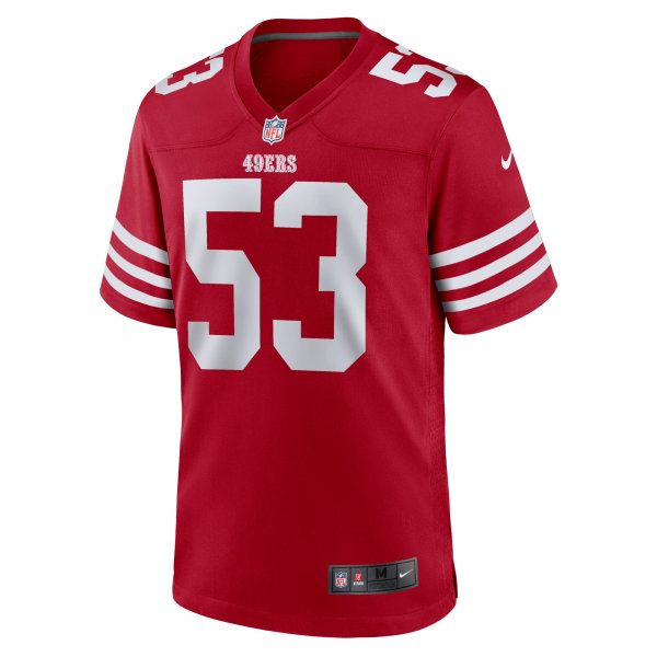 Men's San Francisco 49ers Dee Winters Nike Scarlet Team Game Jersey