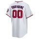 Men's Washington Nationals Nike White Replica Custom Jersey