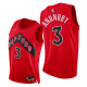 Men's Toronto Raptors #3 OG Anunoby 2021-22 75th Diamond Anniversary Red Icon Edition NBA Jersey