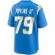 Men's Los Angeles Chargers Trey Pipkins III Nike Powder Blue Game Jersey