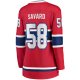 Women's Montreal Canadiens David Savard Fanatics Red Home Breakaway Player Jersey