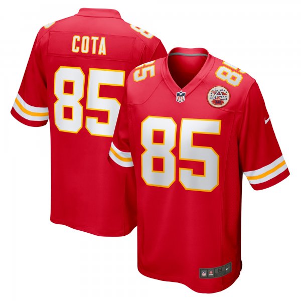 Men's Kansas City Chiefs Chase Cota Nike Red Game Jersey