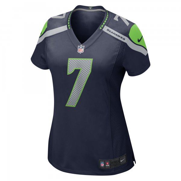 Women's Seattle Seahawks Geno Smith Nike Navy Player Jersey