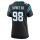 Women's Carolina Panthers Marquis Haynes Sr. Nike Black Team Game Jersey