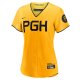 Women's Pittsburgh Pirates Bryan Reynolds Nike Gold City Connect Replica Player Jersey