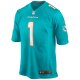 Men's Miami Dolphins Tua Tagovailoa Nike Aqua Player Game Jersey