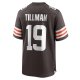 Men's Cleveland Browns Cedric Tillman Nike Brown 2023 NFL Draft Pick Game Jersey