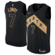 Men's Nike Toronto Raptors #7 Kyle Lowry Black Swingman City Edition NBA Jersey