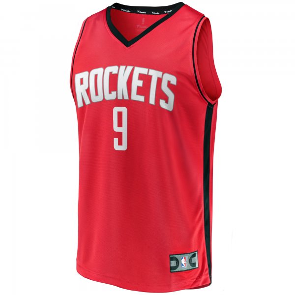 Men's Houston Rockets Dillon Brooks Fanatics Red Fast Break Replica Player Jersey - Icon Edition