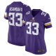 Women's Minnesota Vikings Brian Asamoah Nike Purple Player Game Jersey