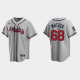 Men's Atlanta Braves #68 Tyler Matzek Gray 2021 MLB All-Star Jersey