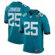 Men's Jacksonville Jaguars D'Ernest Johnson Nike  Teal Team Game Jersey