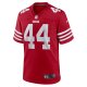 Men's San Francisco 49ers Kyle Juszczyk Nike Scarlet Player Game Jersey