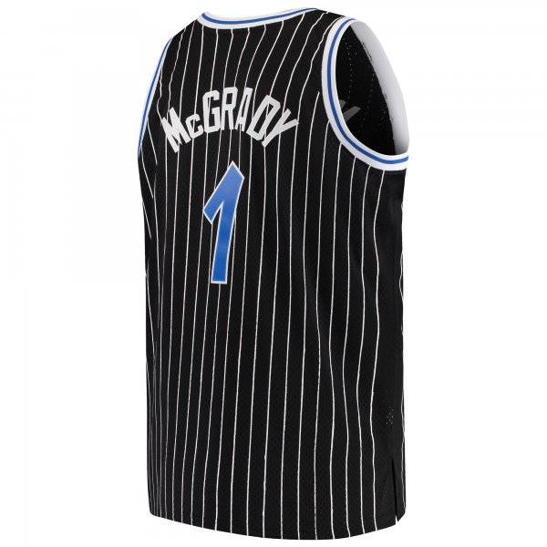 Men's Orlando Magic Tracy McGrady Mitchell & Ness Black 2003/04 Big & Tall Hardwood Classics Swingman Jersey