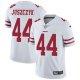 Nike San Francisco 49ers #44 Kyle Juszczyk Men's White Vapor Untouchable Limited Player NFL Jersey