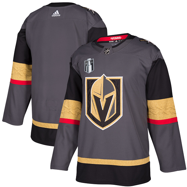 Men's Vegas Golden Knights adidas Gray 2023 Stanley Cup Final Alternate Jersey