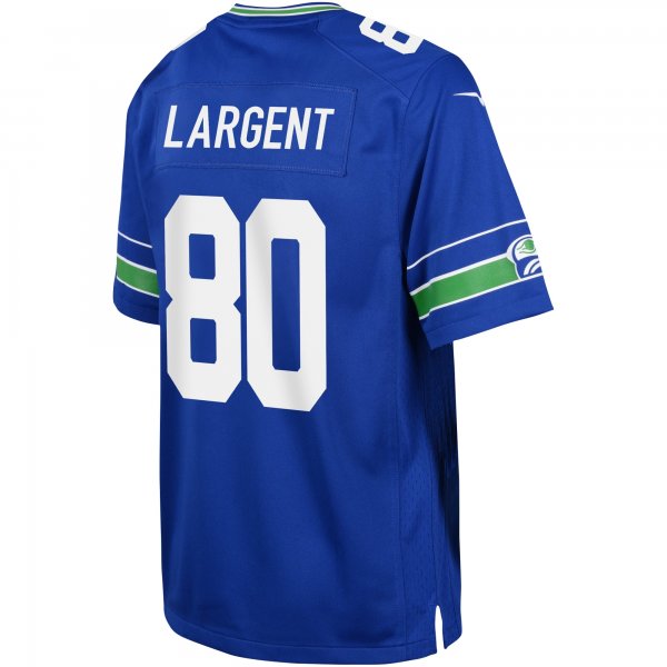 Youth Seattle Seahawks Steve Largent Nike Royal Alternate Retired Player Game Jersey