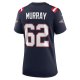 Women's New England Patriots Bill Murray Nike Navy Game Player Jersey