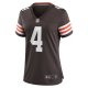 Women's Cleveland Browns Deshaun Watson Nike Brown Player Jersey