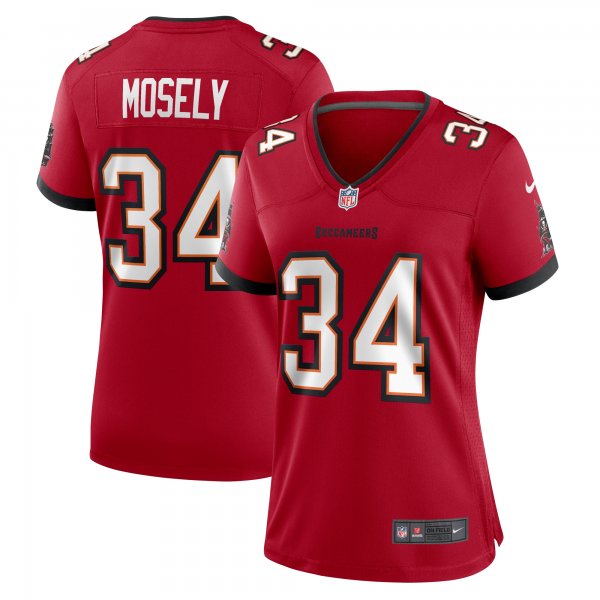 Women's Tampa Bay Buccaneers Quandre Mosely Nike  Red  Game Jersey