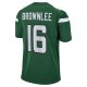 Men's New York Jets Jason Brownlee Nike Gotham Green  Game Jersey