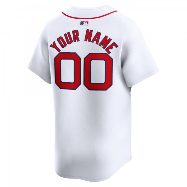 Youth Boston Red Sox Nike White Home Limited Custom Jersey