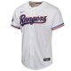 Youth Texas Rangers Josh Jung Nike White 2024 Gold Collection Limited Player Jersey