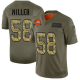 Denver Broncos #58 Von Miller Olive/Camo Men's Stitched NFL Limited 2019 Salute To Service Jersey