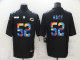 Men's Chicago Bears #52 Khalil Mack Multi-Color Black 2020 NFL Crucial Catch Vapor Untouchable Nike Limited Jersey