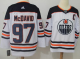 Adidas Edmonton Oilers #97 Connor McDavid White Road Stitched NHL Jersey