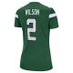 Women's New York Jets Zach Wilson Nike Green Player Jersey