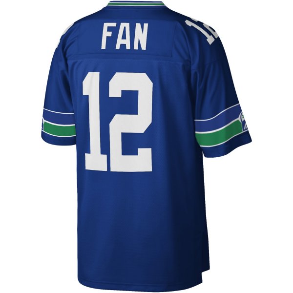 Men's Seattle Seahawks 12s Mitchell & Ness Royal Legacy Replica Jersey