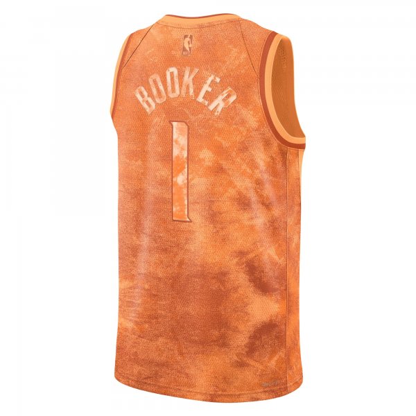 Unisex Phoenix Suns Devin Booker Nike Orange Select Series Swingman Jersey