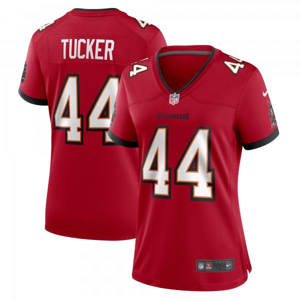 Women's Tampa Bay Buccaneers Sean Tucker Nike  Red  Game Jersey