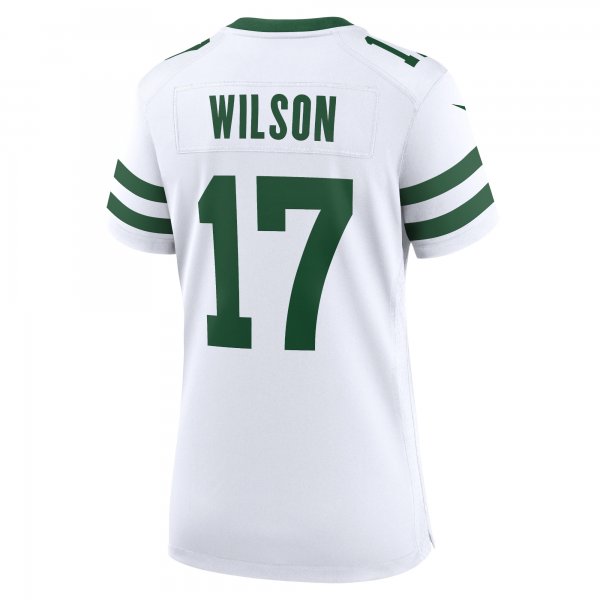 Women's New York Jets Garrett Wilson Nike Legacy White Game Jersey