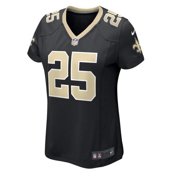 Women's New Orleans Saints Kendre Miller Nike  Black Team Game Jersey