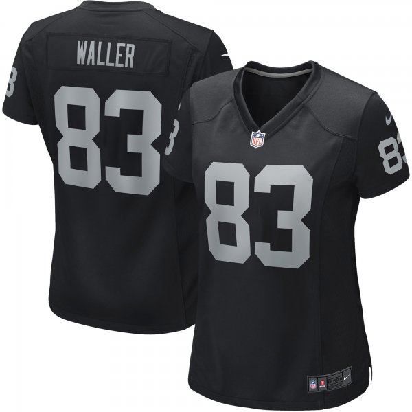 Women's Las Vegas Raiders Darren Waller Nike Black Player Jersey