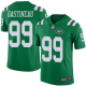 New York Jets #99 Mark Gastineau Green Men's Stitched Nike NFL Limited Rush Jersey