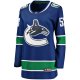 Women's Vancouver Canucks Teddy Blueger Fanatics Blue Home Breakaway Player Jersey