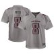 Youth Atlanta Falcons Kyle Pitts Nike Gray Atmosphere Game Jersey