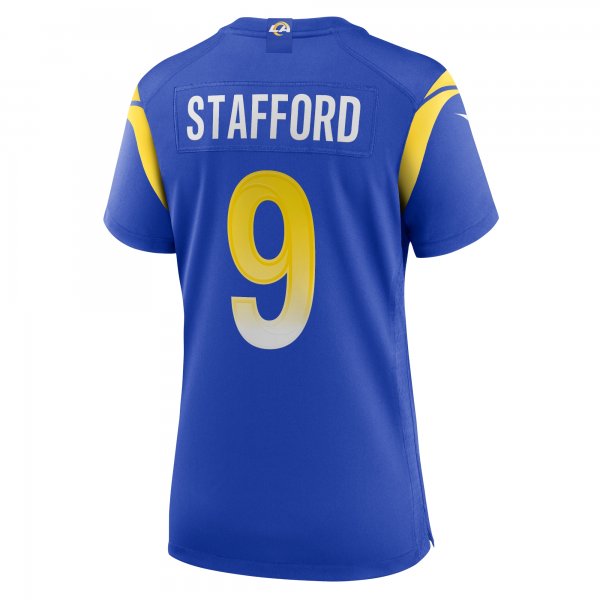 Women's Los Angeles Rams Matthew Stafford Nike Royal Player Jersey