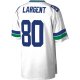 Men's Seattle Seahawks Steve Largent Mitchell & Ness White Legacy Replica Jersey