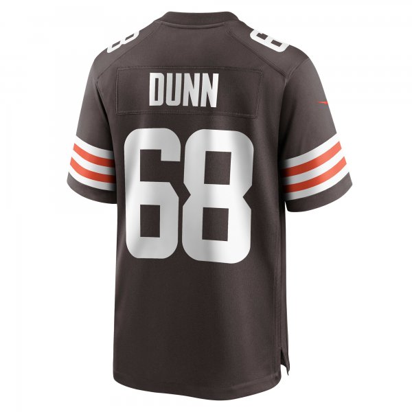 Men's Cleveland Browns Michael Dunn Nike Brown Game Jersey