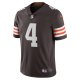 Men's Cleveland Browns Deshaun Watson Nike Brown Vapor Limited Jersey