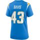 Women's Los Angeles Chargers Michael Davis Nike Powder Blue Game Jersey