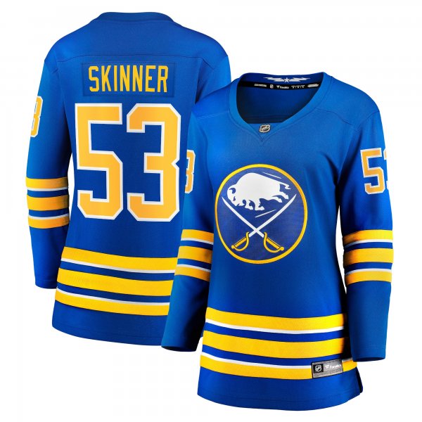 Women's Buffalo Sabres Jeff Skinner Fanatics Royal Home Premier Breakaway Player Jersey