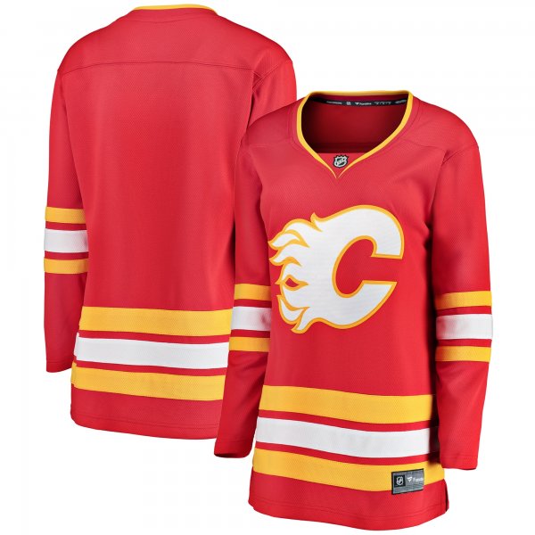 Women's Calgary Flames Fanatics Red Home Breakaway Jersey